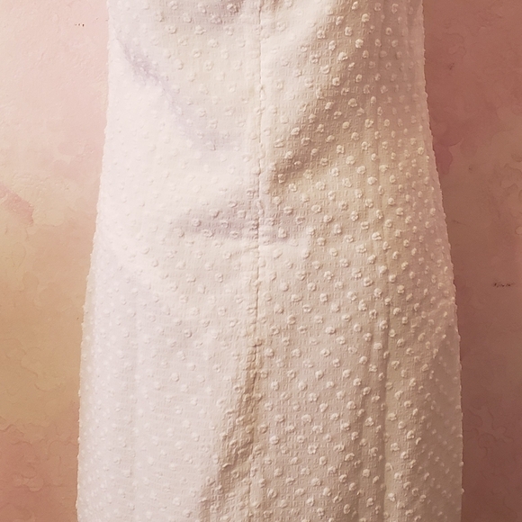 NWOT Club Monaco Ivory Sleeveless Dress - Picture 3 of 4